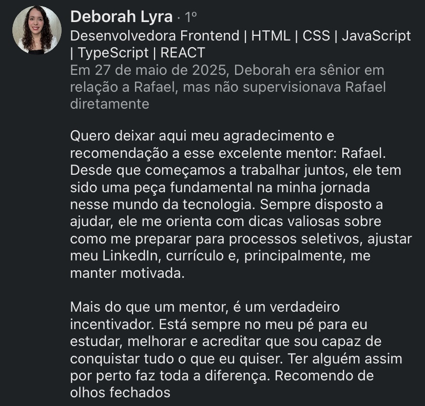 Depoimento Deborah